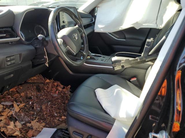 5TDGZRBH3LS028338 - 2020 TOYOTA HIGHLANDER XLE BLACK photo 7