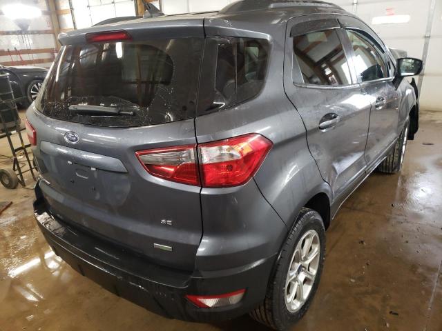MAJ3S2GE0LC348281 - 2020 FORD ECOSPORT SE GRAY photo 3