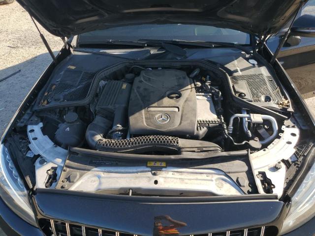 55SWF4KB9GU108559 - 2016 MERCEDES-BENZ C 300 4MATIC BLACK photo 11