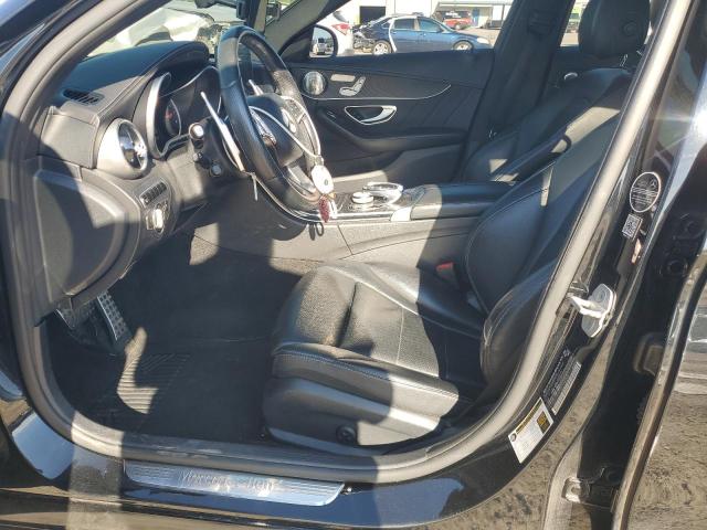 55SWF4KB9GU108559 - 2016 MERCEDES-BENZ C 300 4MATIC BLACK photo 7