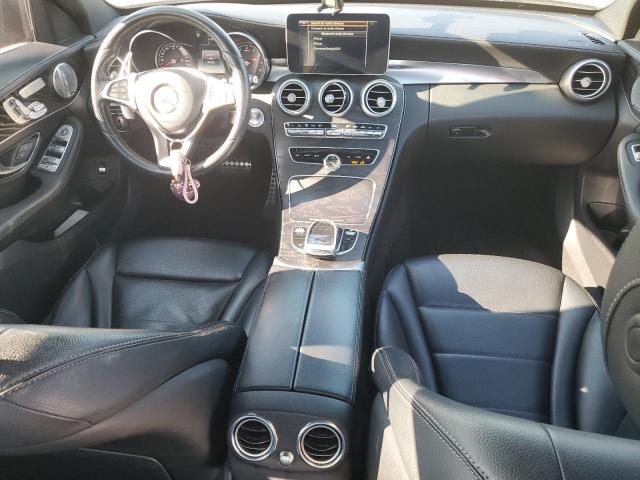 55SWF4KB9GU108559 - 2016 MERCEDES-BENZ C 300 4MATIC BLACK photo 8