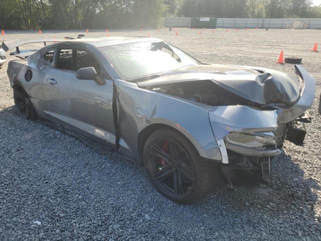 1G1FJ1R64M0104803 - 2021 CHEVROLET CAMARO ZL1 SILVER photo 4