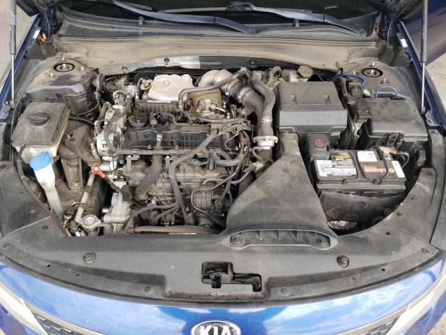 5XXGW4L21HG142336 - 2017 KIA OPTIMA SX BLUE photo 11