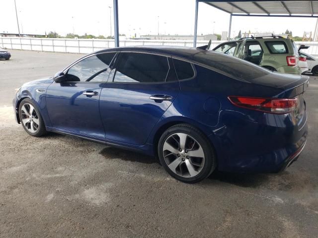 5XXGW4L21HG142336 - 2017 KIA OPTIMA SX BLUE photo 2