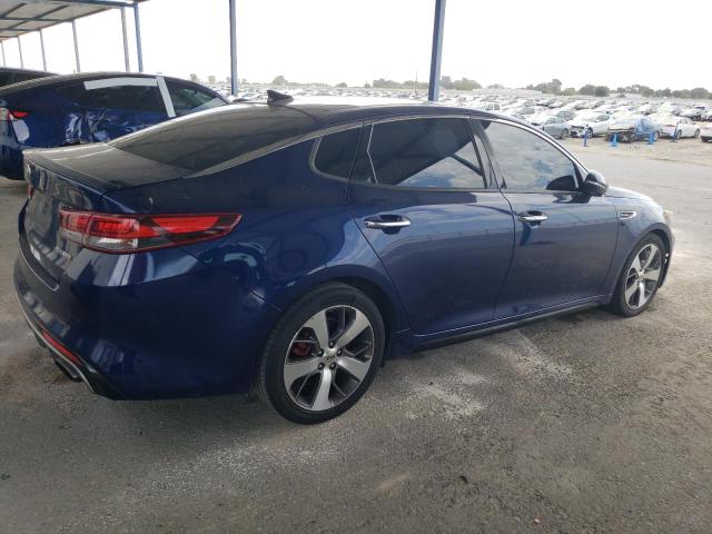 5XXGW4L21HG142336 - 2017 KIA OPTIMA SX BLUE photo 3