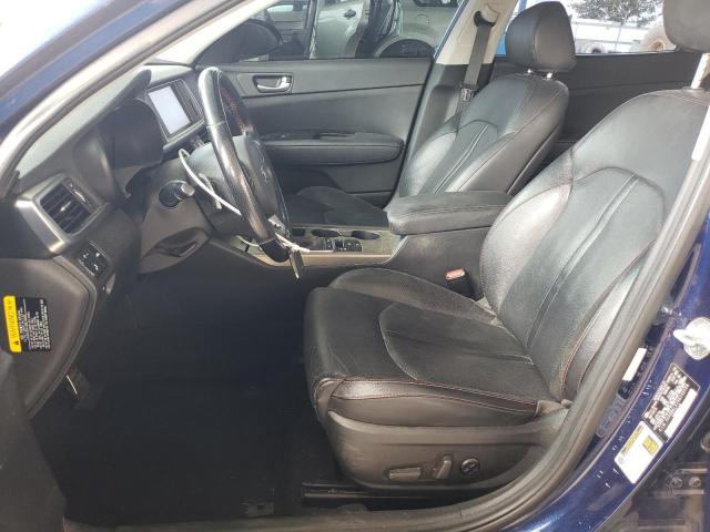 5XXGW4L21HG142336 - 2017 KIA OPTIMA SX BLUE photo 7