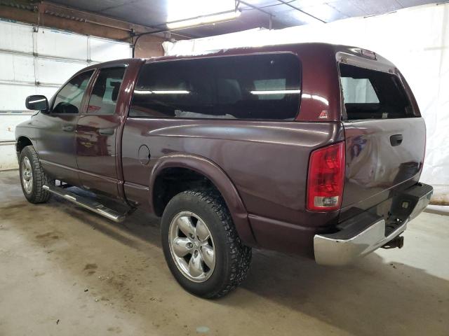 1D7HU18D45S282536 - 2005 DODGE RAM 1500 ST BURGUNDY photo 2