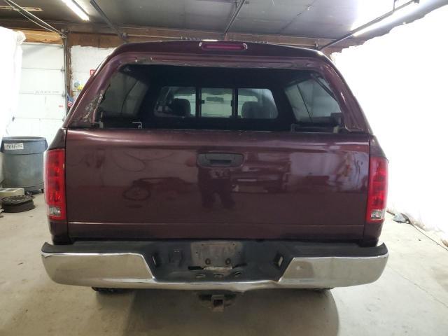 1D7HU18D45S282536 - 2005 DODGE RAM 1500 ST BURGUNDY photo 6