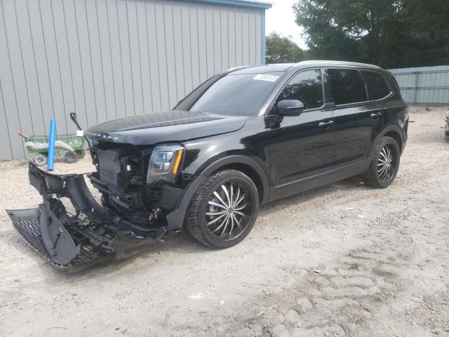 5XYP54HC4NG286930 - 2022 KIA TELLURIDE SX BLACK photo 1