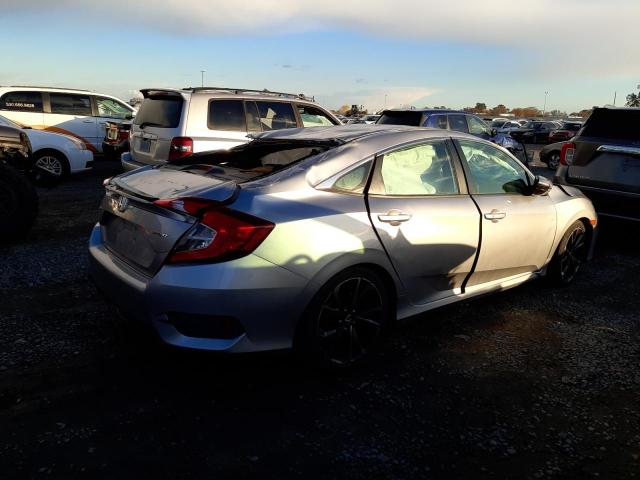 19XFC2F84ME202704 - 2021 HONDA CIVIC SPORT Silber Foto 3