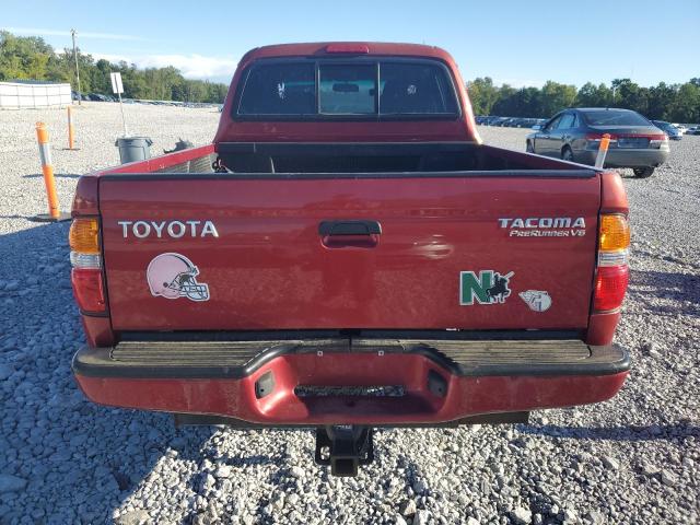 5TEGN92N93Z175123 - 2003 TOYOTA TACOMA DOUBLE CAB PRERUNNER RED photo 6