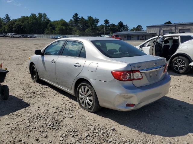 2T1BU4EE1DC036669 - 2013 TOYOTA COROLLA BASE Күміс фото 2