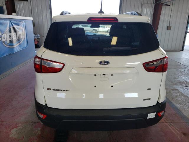 MAJ3P1TE7JC217928 - 2018 FORD ECOSPORT SE WHITE photo 6