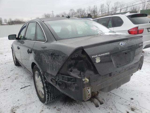 1FAHP251X7G114980 - 2007 FORD FIVE HUNDR LIMITED GRAY photo 3