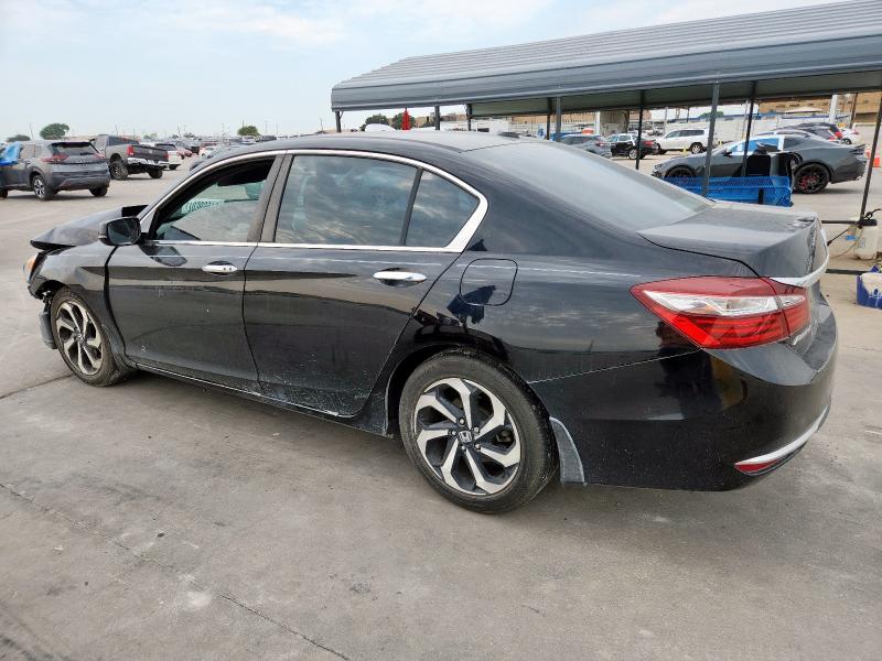 1HGCR2F73GA064025 - 2016 HONDA ACCORD EX BLACK photo 2