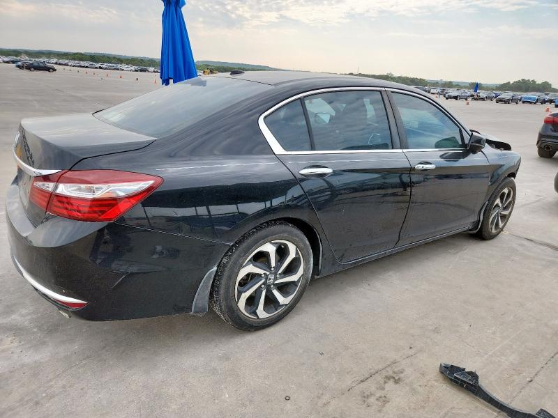 1HGCR2F73GA064025 - 2016 HONDA ACCORD EX BLACK photo 3