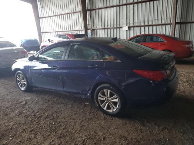 5NPEB4AC7DH758703 - 2013 HYUNDAI SONATA GLS BLUE photo 2