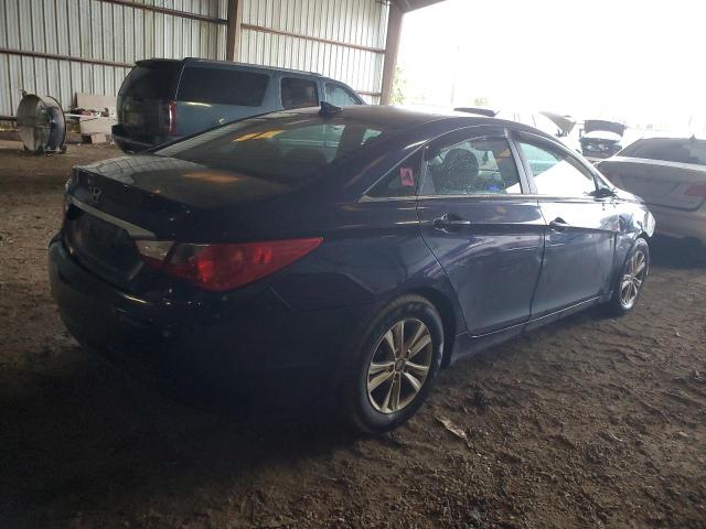 5NPEB4AC7DH758703 - 2013 HYUNDAI SONATA GLS BLUE photo 3