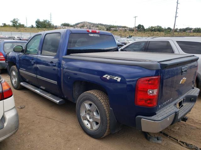 3GCPKTE75DG137081 - 2013 CHEVROLET 1500 K1500 LTZ BLUE photo 2