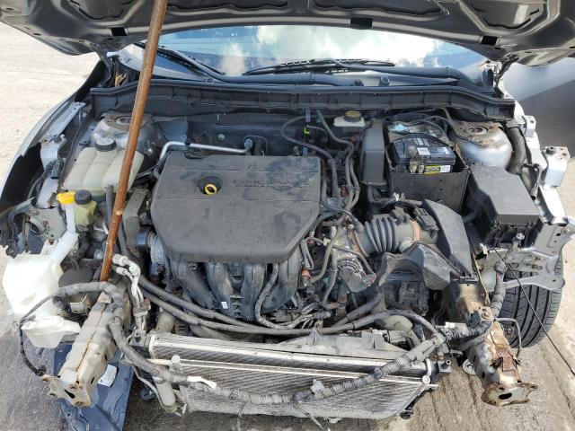 JM1BL1UG2B1354936 - 2011 MAZDA 3 I GRAY photo 11