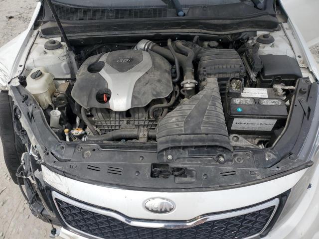 5XXGR4A61DG166546 - 2013 KIA OPTIMA SX WHITE photo 11