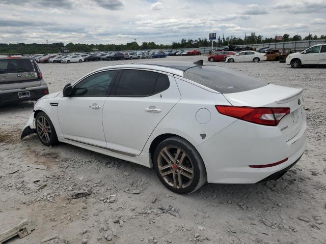 5XXGR4A61DG166546 - 2013 KIA OPTIMA SX WHITE photo 2