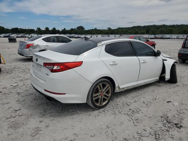 5XXGR4A61DG166546 - 2013 KIA OPTIMA SX WHITE photo 3