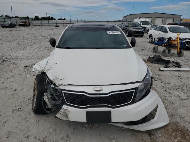5XXGR4A61DG166546 - 2013 KIA OPTIMA SX WHITE photo 5