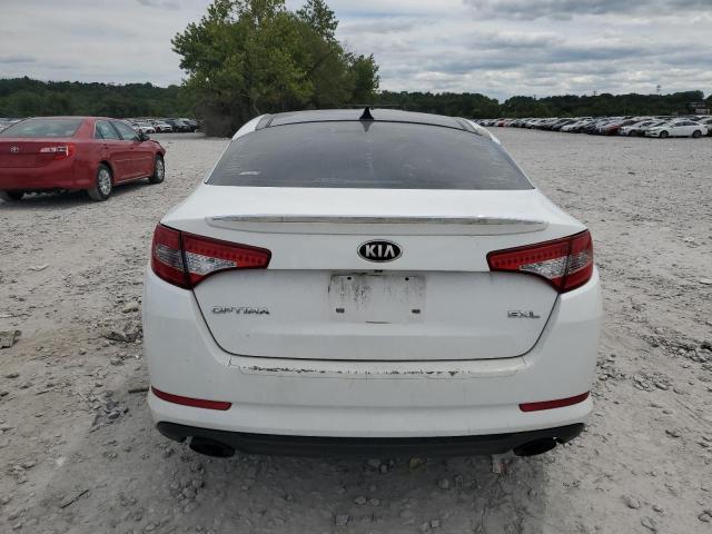 5XXGR4A61DG166546 - 2013 KIA OPTIMA SX WHITE photo 6