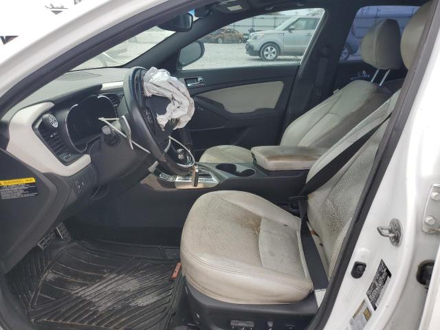 5XXGR4A61DG166546 - 2013 KIA OPTIMA SX WHITE photo 7