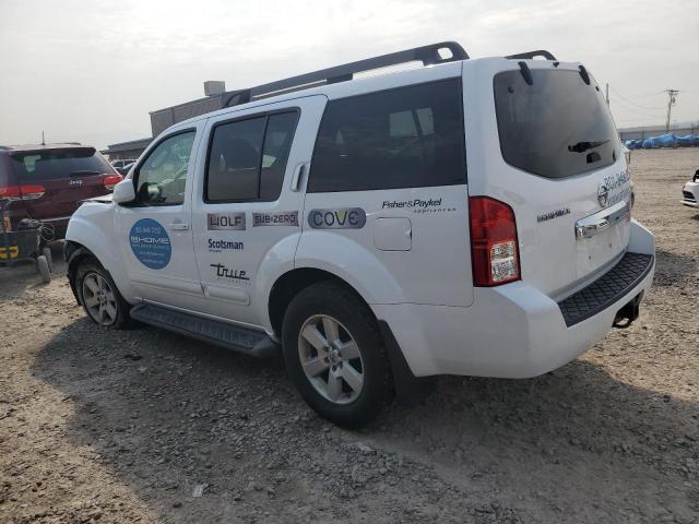 5N1AR1NB4CC619712 - 2012 NISSAN PATHFINDER S أبيض صورة 2