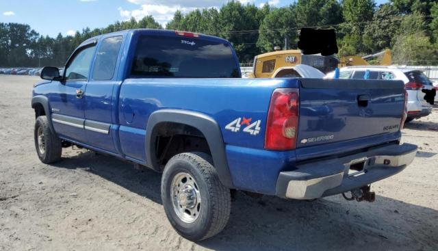 1GCHK29U43E355842 - 2003 CHEVROLET SILVERADO K2500 HEAVY DUTY BLUE photo 2
