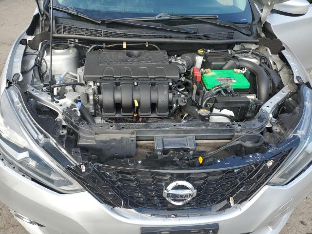 3N1AB7AP5KY330439 - 2019 NISSAN SENTRA S SILVER photo 11
