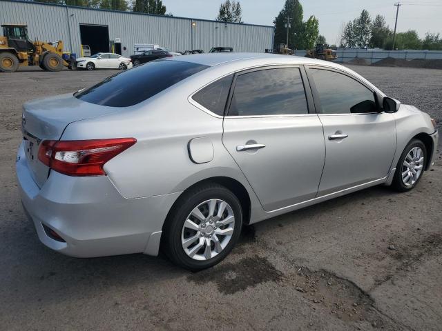 3N1AB7AP5KY330439 - 2019 NISSAN SENTRA S SILVER photo 3