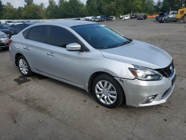 3N1AB7AP5KY330439 - 2019 NISSAN SENTRA S SILVER photo 4