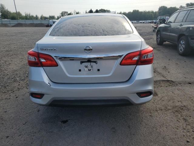 3N1AB7AP5KY330439 - 2019 NISSAN SENTRA S SILVER photo 6