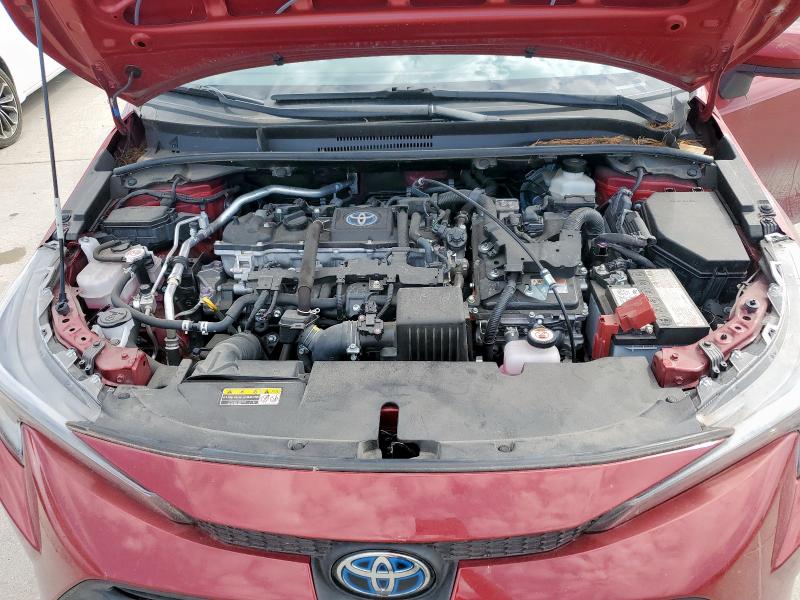 JTDBCMFE9PJ002120 - 2023 TOYOTA COROLLA LE Марун фото 11