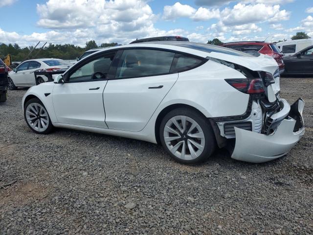 5YJ3E1EA8PF438573 - 2023 TESLA MODEL 3 WHITE photo 2