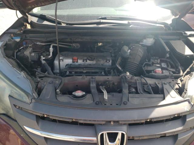 5J6RM3H38DL046069 - 2013 HONDA CR-V LX BURGUNDY photo 11
