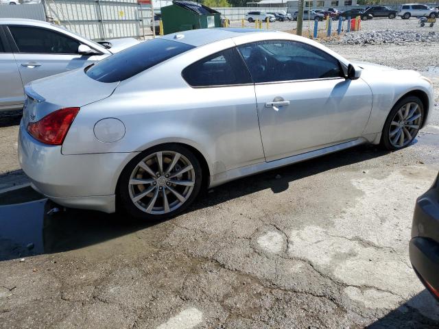 JNKCV64E78M106066 - 2008 INFINITI G37 BASE SILVER photo 3