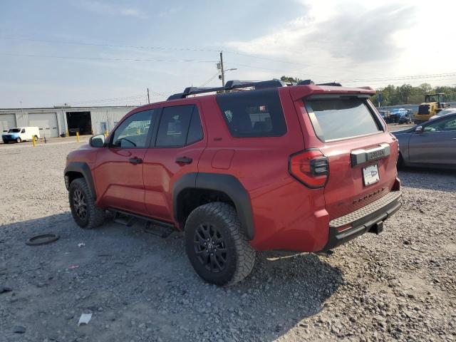 JTEVA5AR2S5002511 - 2025 TOYOTA 4RUNNER SR5 RED photo 2
