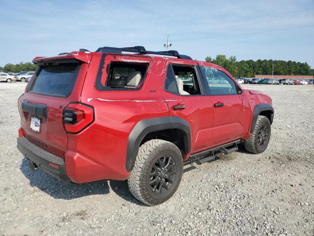 JTEVA5AR2S5002511 - 2025 TOYOTA 4RUNNER SR5 RED photo 3
