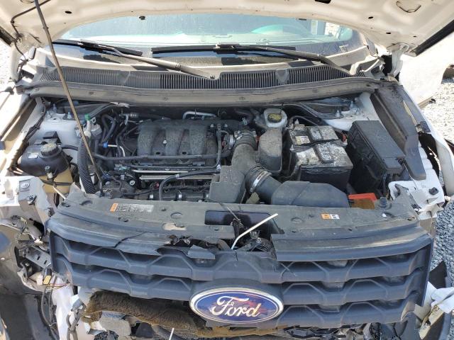 1FM5K8AR0JGB19862 - 2018 FORD EXPLORER POLICE INTERCEPTOR WHITE photo 12