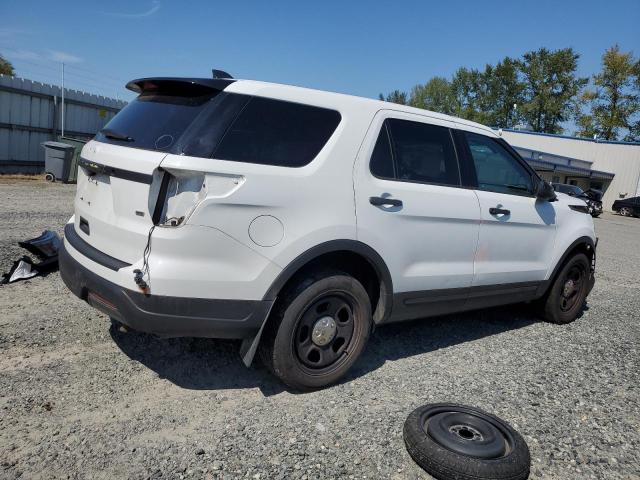 1FM5K8AR0JGB19862 - 2018 FORD EXPLORER POLICE INTERCEPTOR WHITE photo 3