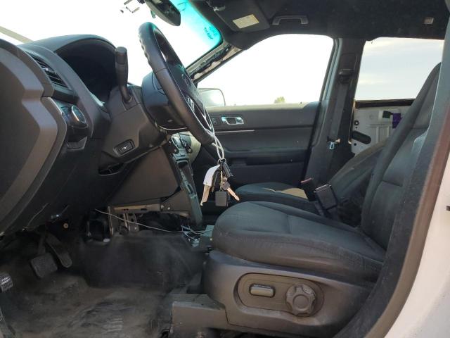 1FM5K8AR0JGB19862 - 2018 FORD EXPLORER POLICE INTERCEPTOR WHITE photo 7