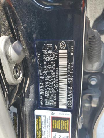 4T1BK1FK7HU583698 - 2017 TOYOTA CAMRY XSE BLACK photo 12