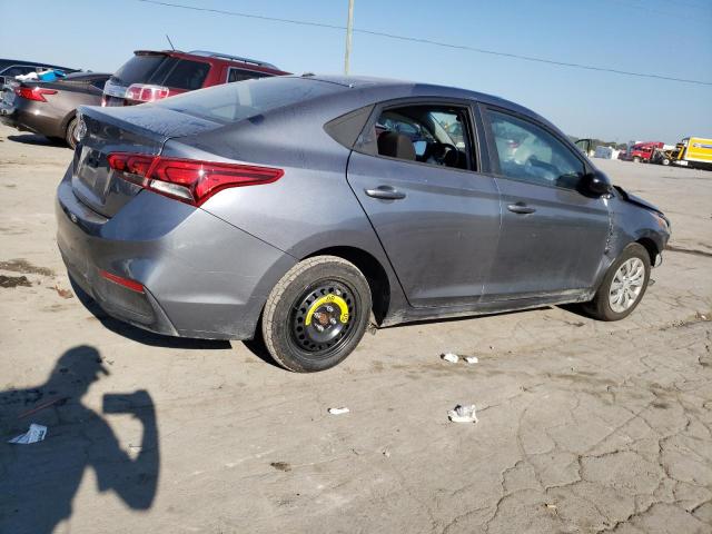 3KPC24A35KE070658 - 2019 HYUNDAI ACCENT SE GRAY photo 3