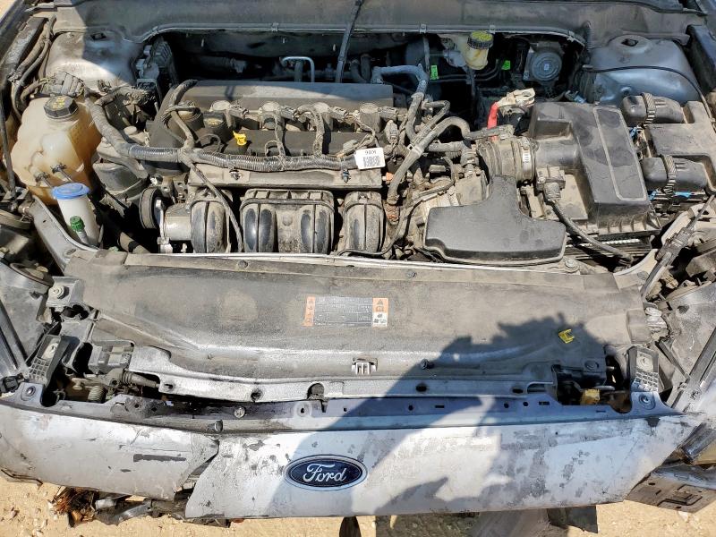 3FA6P0H77HR214511 - 2017 FORD FUSION SE SILVER photo 11