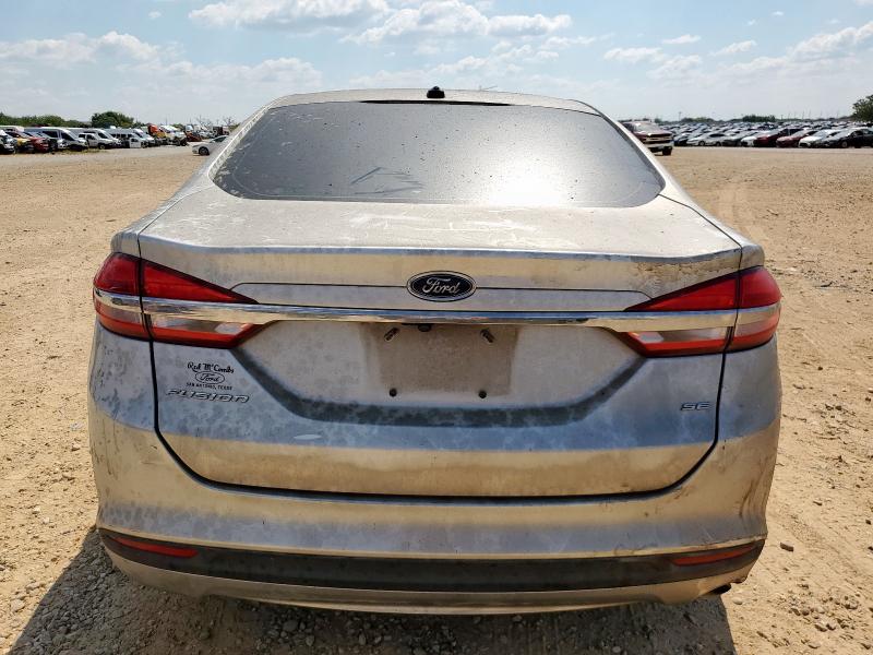 3FA6P0H77HR214511 - 2017 FORD FUSION SE SILVER photo 6