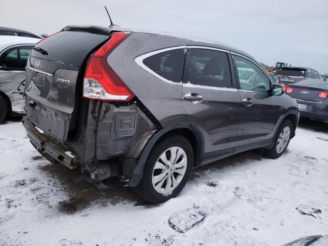 5J6RM4H70CL002171 - 2012 HONDA CR-V EXL BROWN photo 3